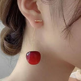 Cherry Drop Earrings